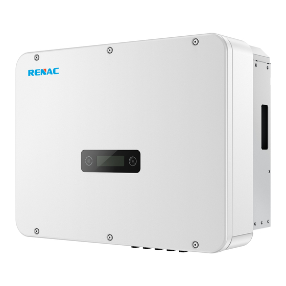 Renac Pre R3 Series User Manual
