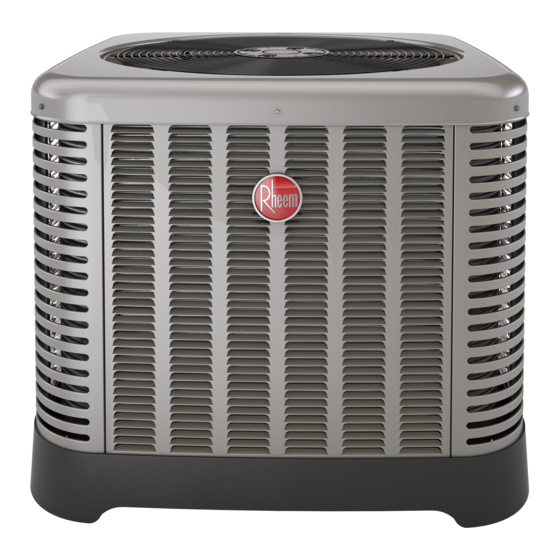 Rheem RP13 Installation Instructions Manual