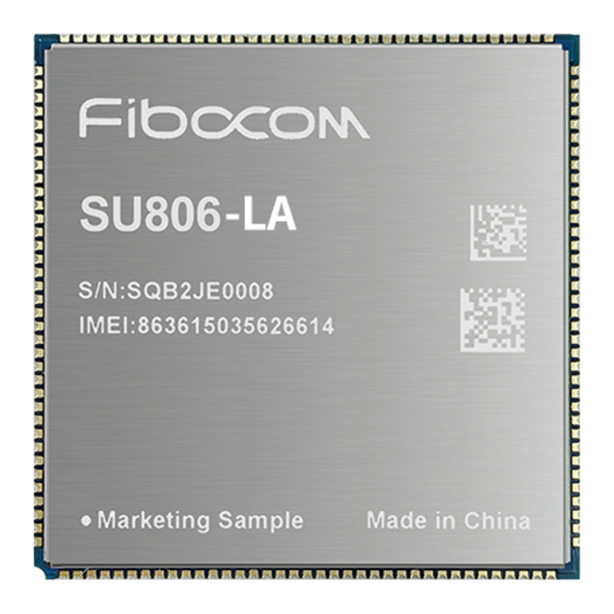 Fibocom SU806-LA Hardware Manual