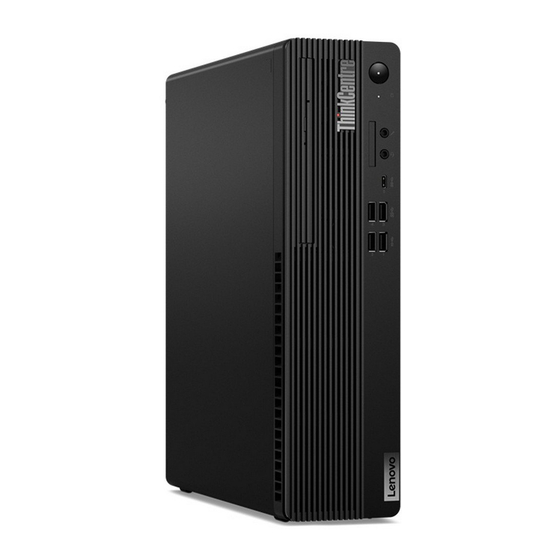 Lenovo ThinkCentre M70s Setup Manual