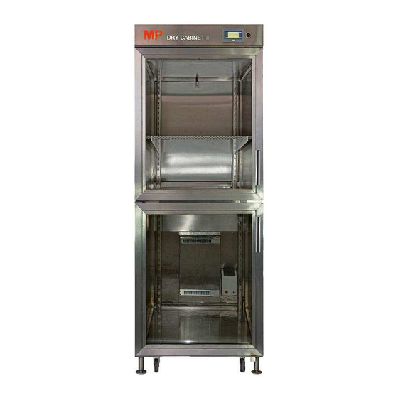 MP DRY CABINET II User Manual