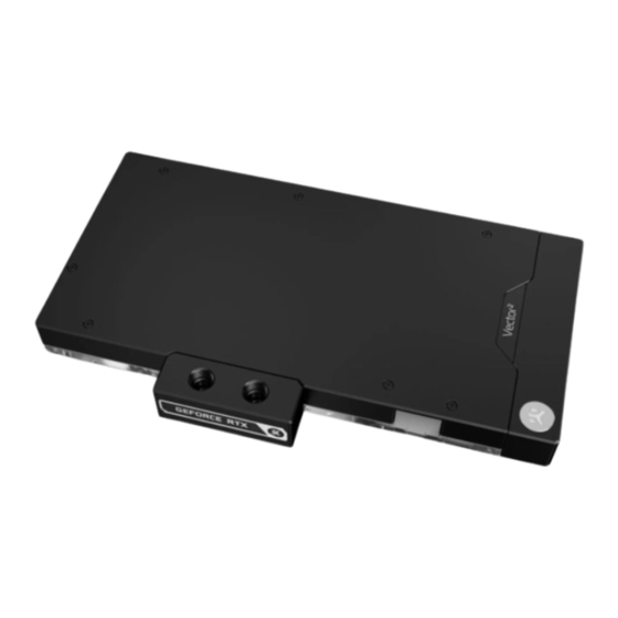 EK-Quantum Vector2 Master RTX 4080 D-RGB User Manual