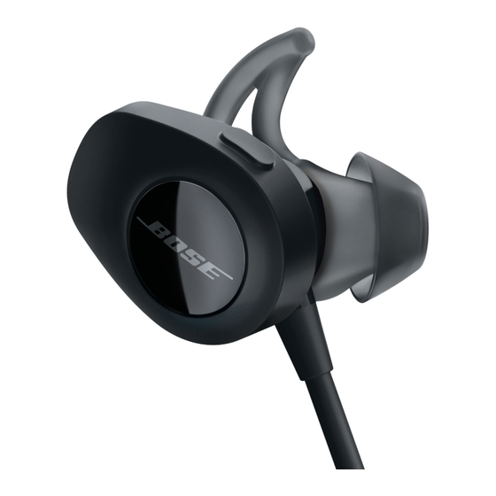 Bose SOUNDSPORT Owner's Manual