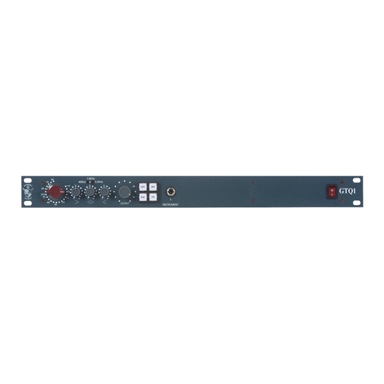 Aurora Audio GTQ1 Product Manual