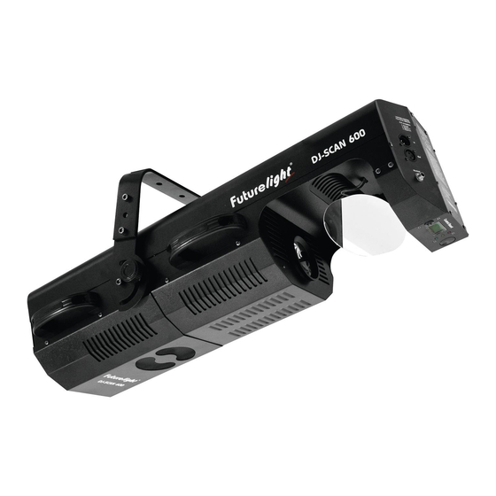 Future light DJ-SCAN 600 User Manual
