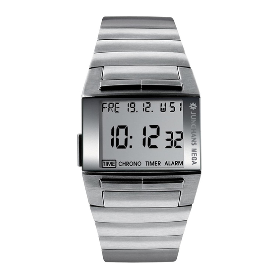 Junghans Mega 1000 J604.64 Manual