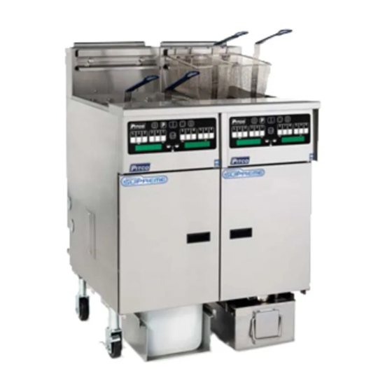 Pitco SSHLV14 Installation & Operation Manual