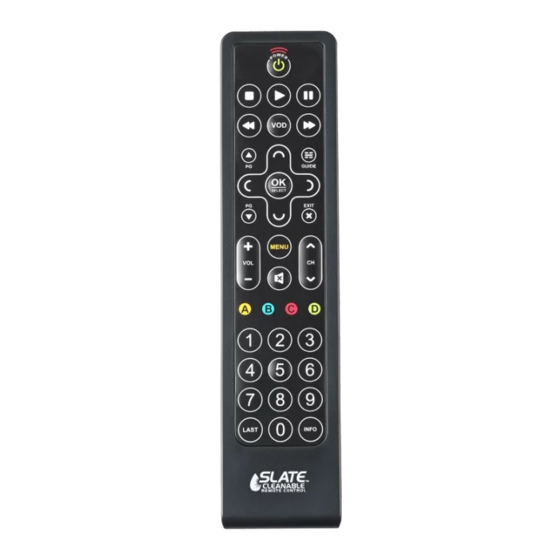 Slate URC8200 Getting Started