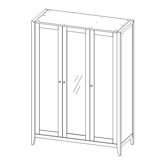 Next Oslo Triple Robe Assembly Instructions Manual