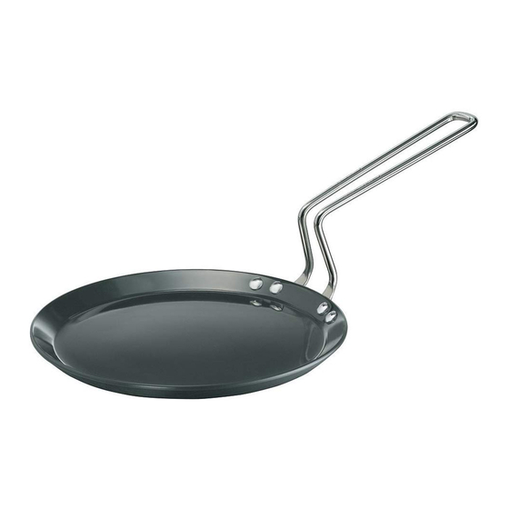 Hawkins Futura Hard Anodised Flat Tuva Griddle Instruction Manual
