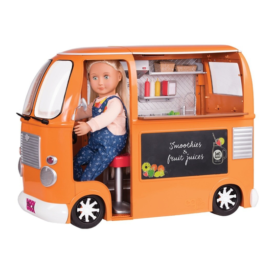 Our Generation Grill to Go Food Truck BD37475Z Instructions