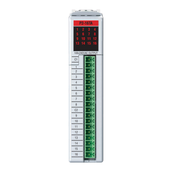 Automationdirect.com Productivity 2000 P2-16TA Manual