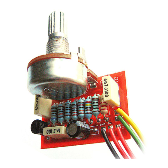 FuzzDog Brian May Treble Boost Manual