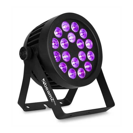 Beamz Pro BWA536 PAR User Manual