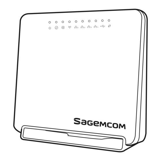 SAGEMCOM Fast 1704N Quick Installation Manual