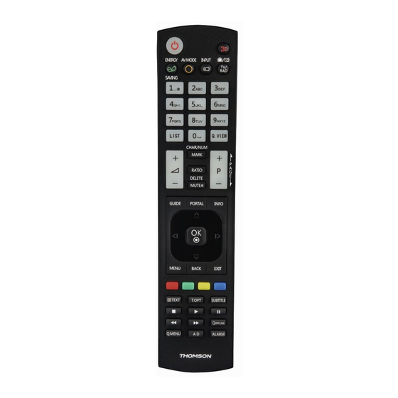 THOMSON ROC1128LG Remote Control Manuals