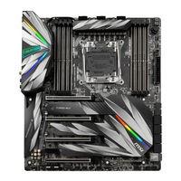 MSI MEG X299 CREATION Quick Start Manual