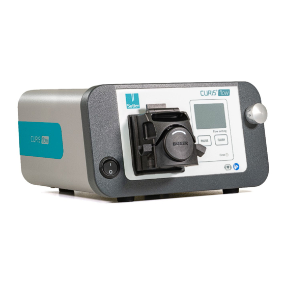 Sutter CURIS flow Instructions For Use Manual