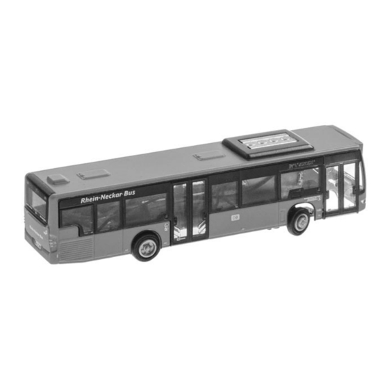 Faller LORRY MB CITARO Manual