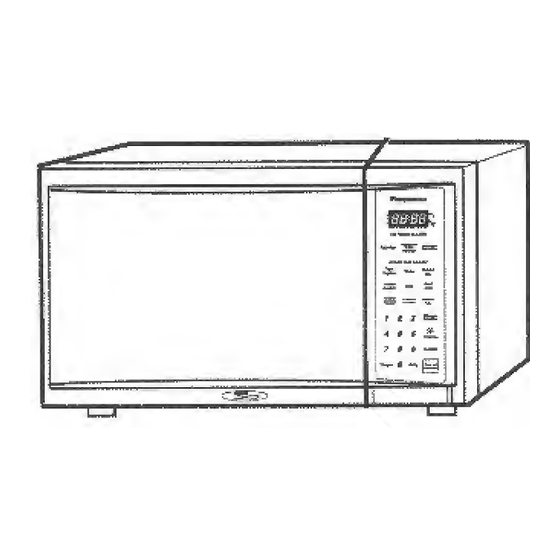 Panasonic NN-N950 BA RPH Operating Instructions Manual