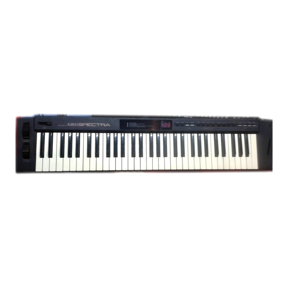 Kawai SPECTRA KC10 Owner's Manual