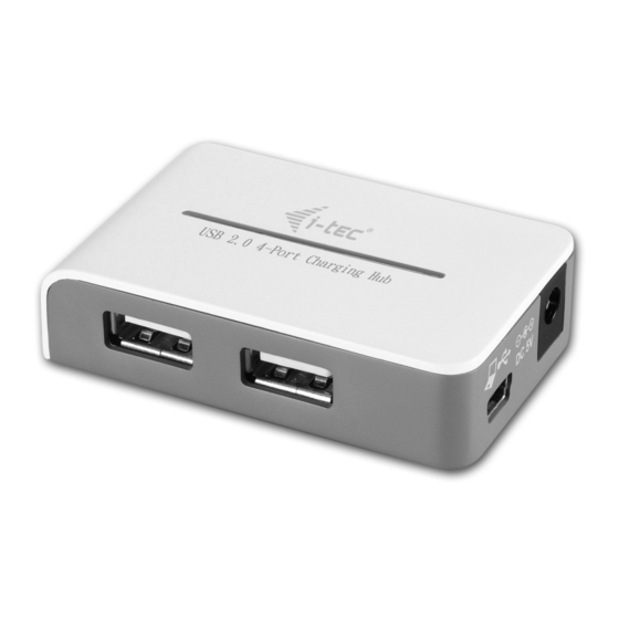 i-tec U2HUB412 User Manual