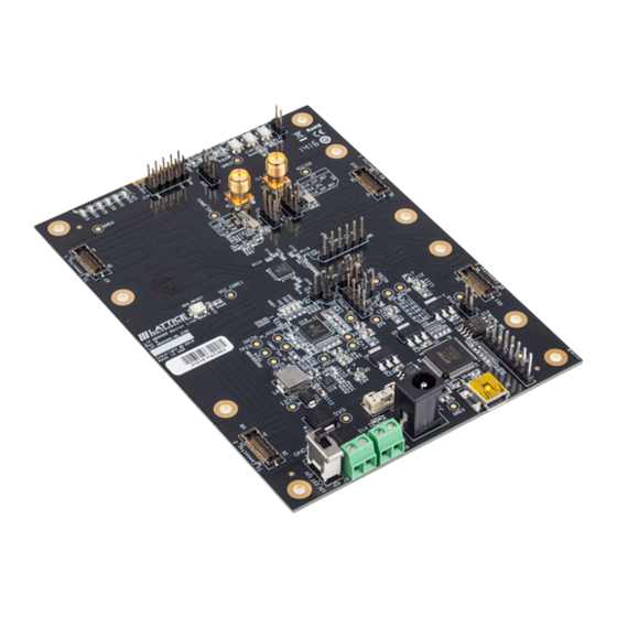 Lattice Semiconductor CrossLink LIF-MD6000 User Manual