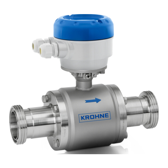 KROHNE OPTIFLUX 6000 Handbook