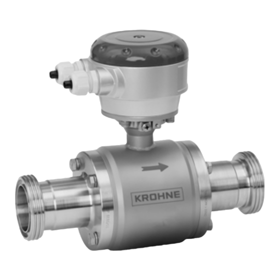 KROHNE OPTIFLUX 6000 Handbook