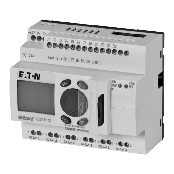 Eaton easyControl EC4-200 User Manual