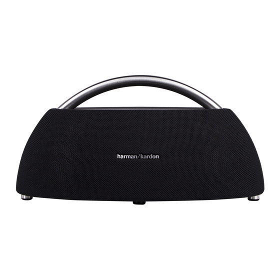 Harman Kardon Go Plus Play Mini Quick Start Manual