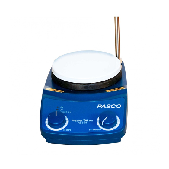 PASCO PS-3401 Operating Instructions Manual