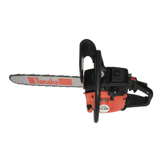 Tanaka ECS-3500 Chainsaw Chain Manuals