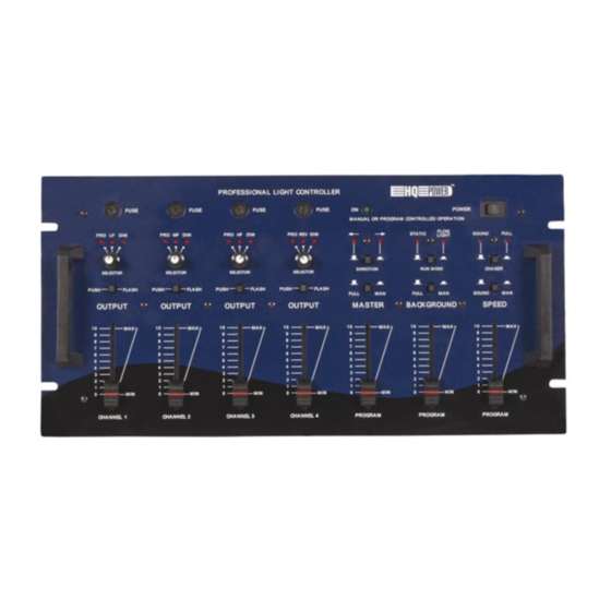 HQ Power VDLC4000 Manuals