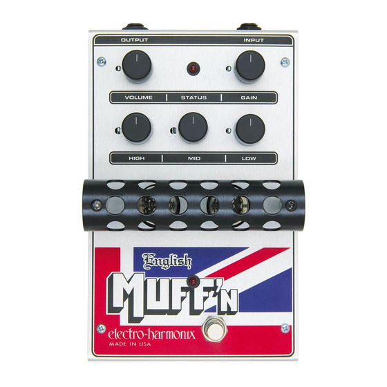 Electro-Harmonix ENGLISH MUFF’N Manual