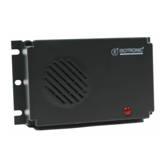 Isotronic 70626 Manual
