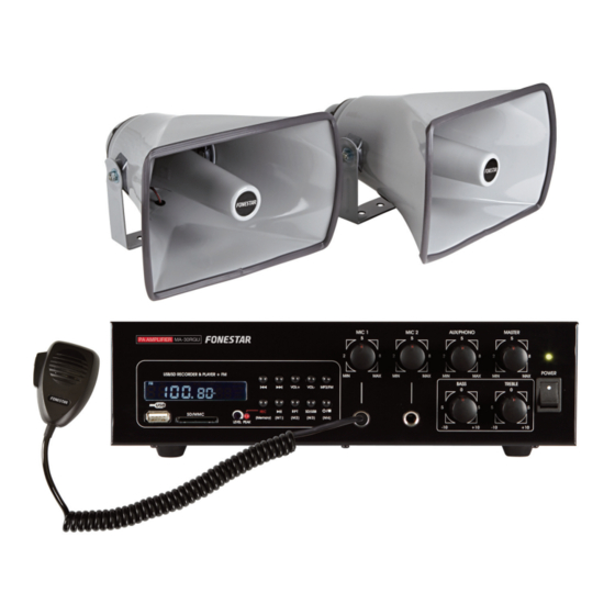 FONESTAR PEM-84 Quick Start Manual