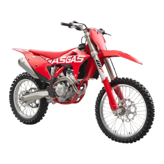 GAS GAS MC 250F 2022 Owner's Manual