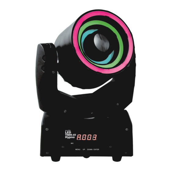 User Manuals: EuroLite LED TMH-41 Hypno Head Spot