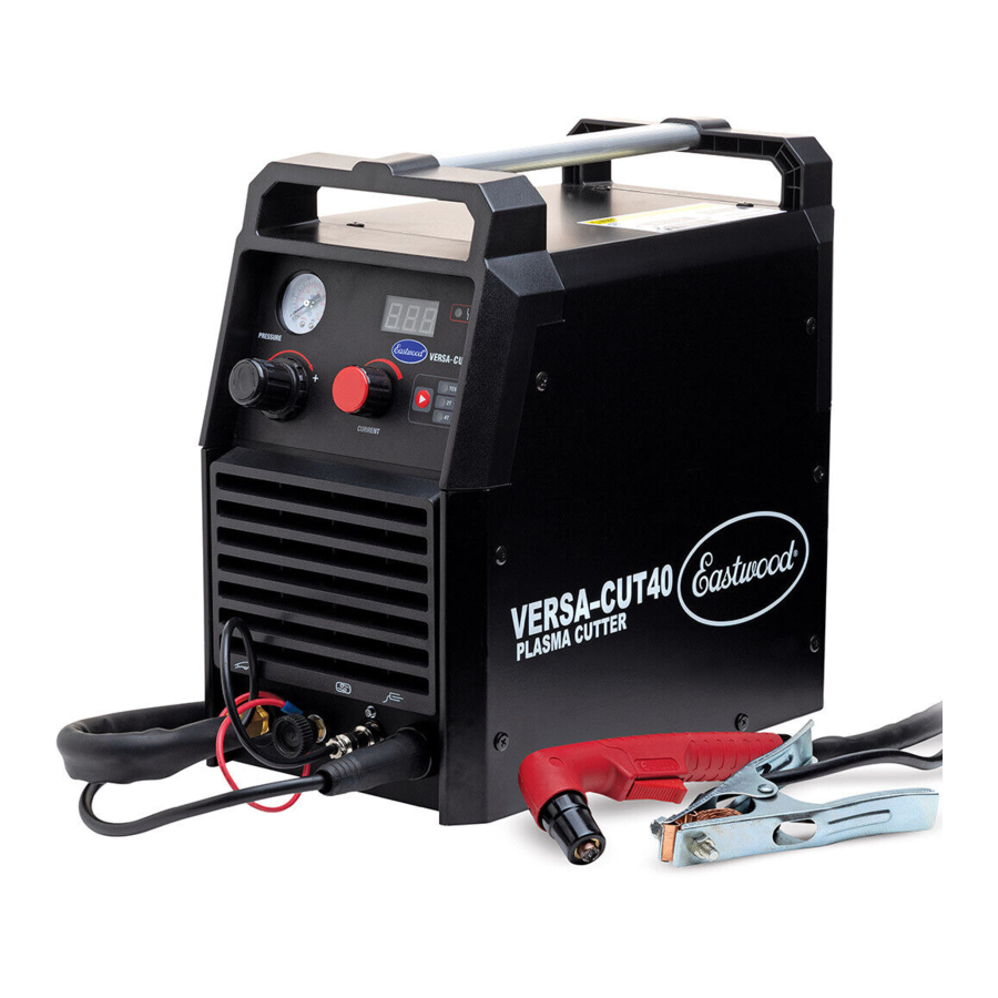 Eastwood VERSA-CUT 40 (59983) - AMP PLASMA CUTTER Manual