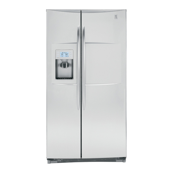 GE Profile PSF26PGWBB Refrigerator Manuals