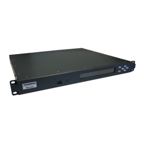 TANDBERG RX8310 User Manual