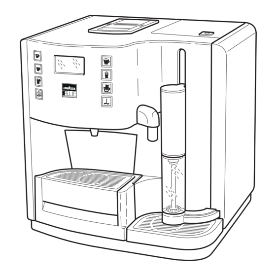 LAVAZZA LB 1200 GALACTICA Coffee Machine Manuals