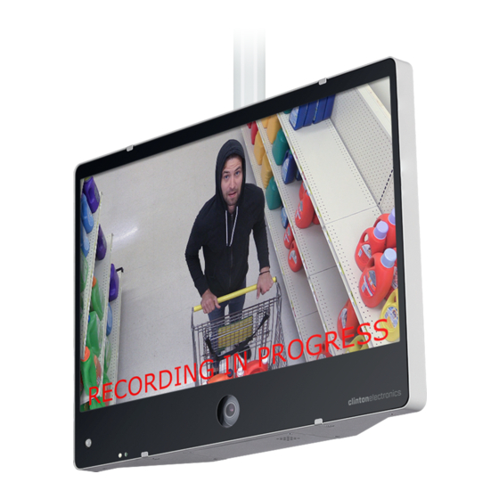 Clinton Electronics CE-M21A-PIR Basic Setup Manual