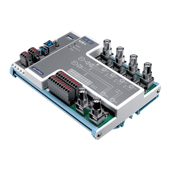 Advantech USB-5801 Startup Manual