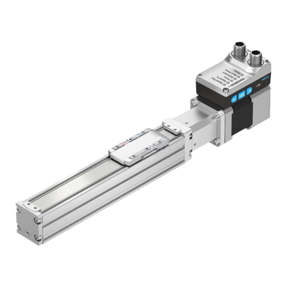 Festo EMCS-ST Operating Instructions Manual
