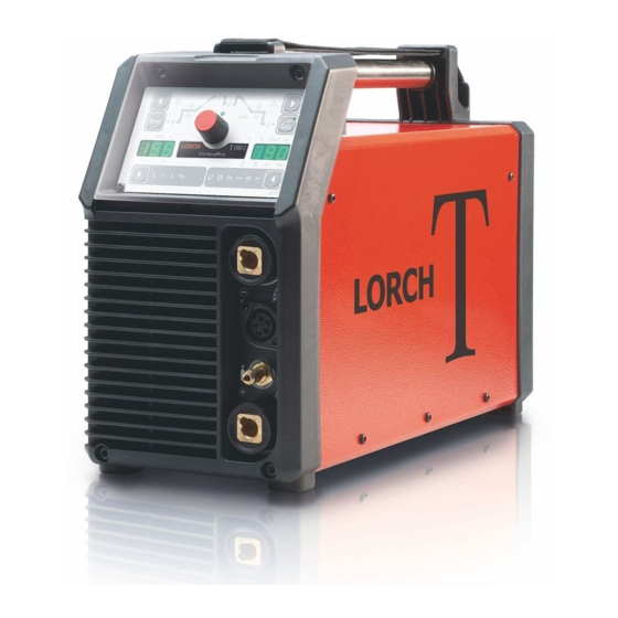 LORCH ControlPro T-Series Opertional Manual