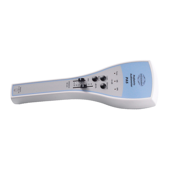 Interacoustics PA5 Instructions For Use Manual