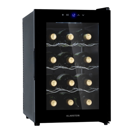 Klarstein BAROLO 12 UNO Manual