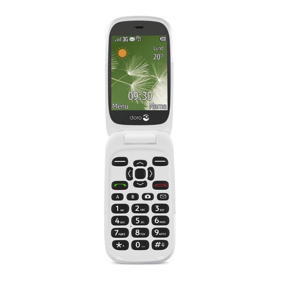 Doro 6520 - Mobile Phone Quick Start Guide